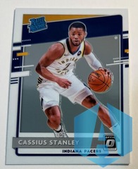 2020-21 Panini Donruss Optic Cassius Stanley Rated Rookie #199 Indiana Pacers